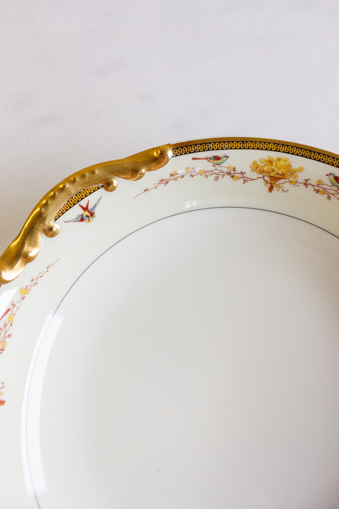 midcentury French limoges 91 piece dinnerware set