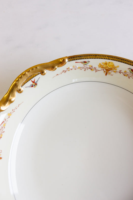 midcentury French limoges 91 piece dinnerware set