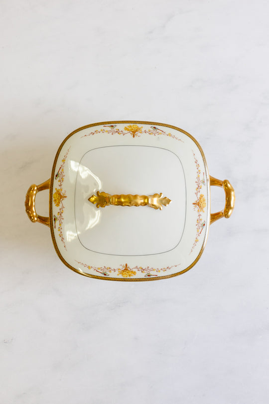 midcentury French limoges 91 piece dinnerware set