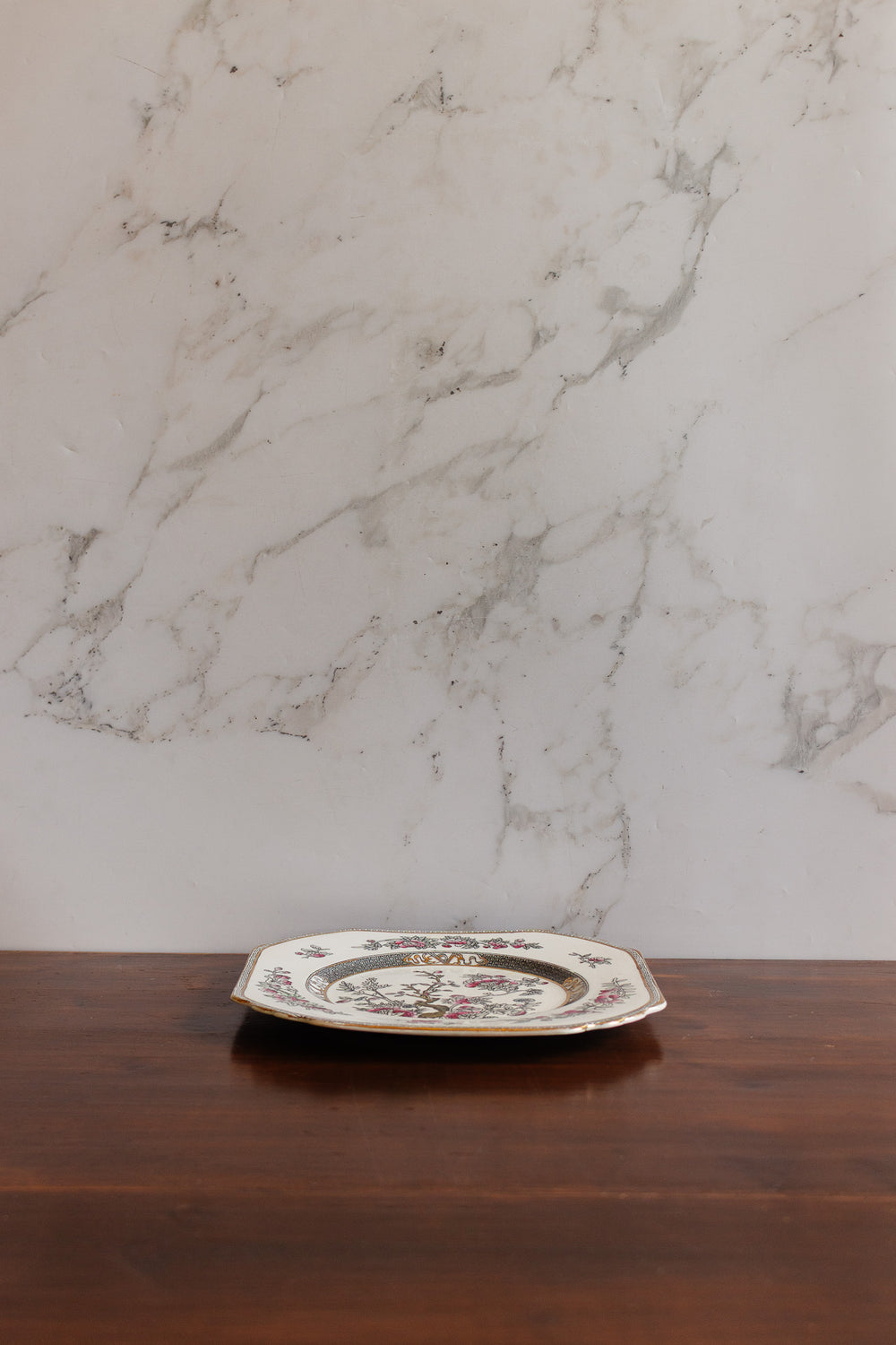 midcentury wedgwood "Indian tree" cake plate