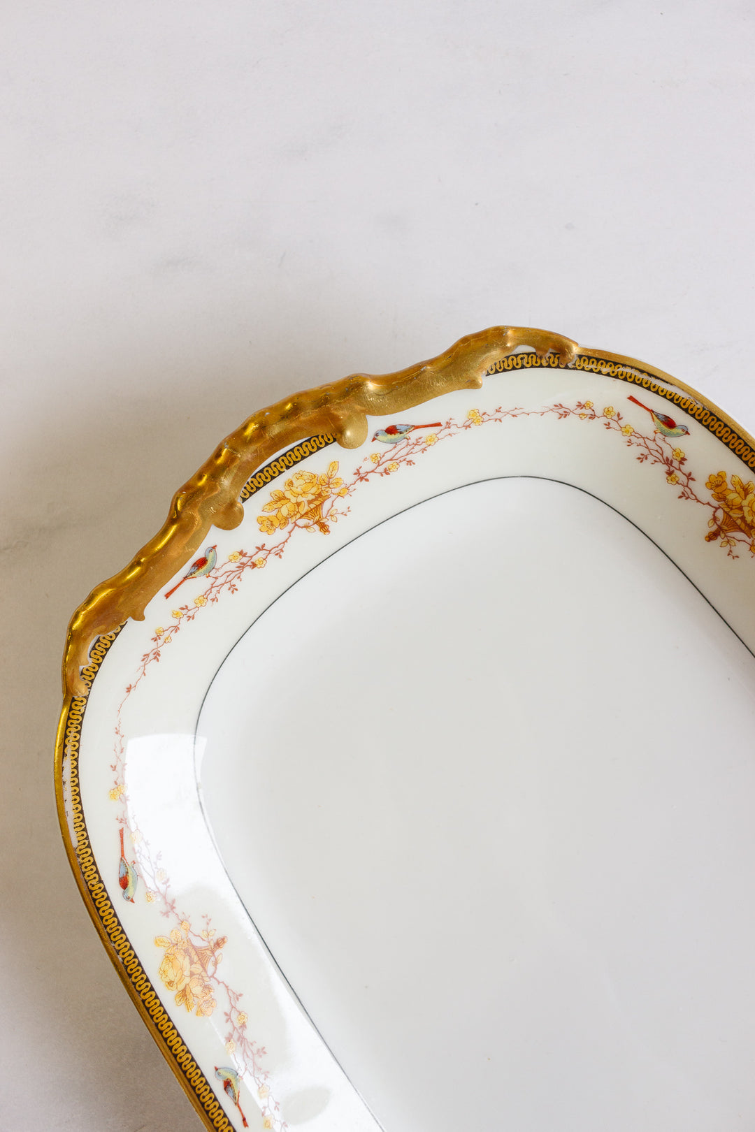midcentury French limoges 91 piece dinnerware set
