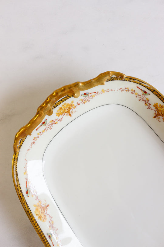 midcentury French limoges 91 piece dinnerware set