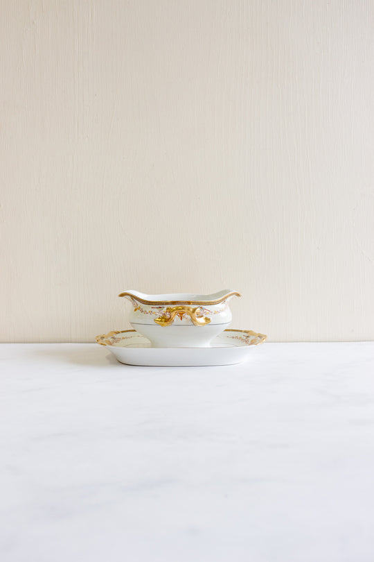 midcentury French limoges 91 piece dinnerware set