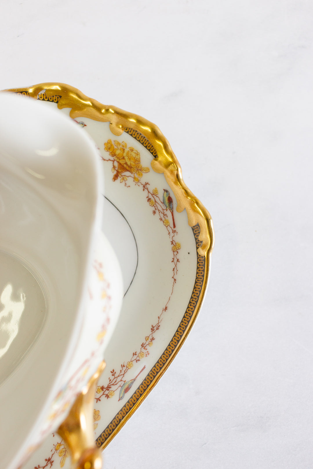 midcentury French limoges 91 piece dinnerware set