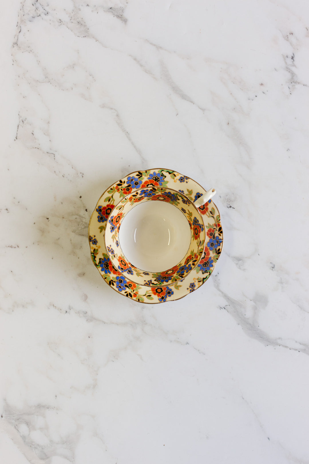 art deco aynsley teacup and saucer
