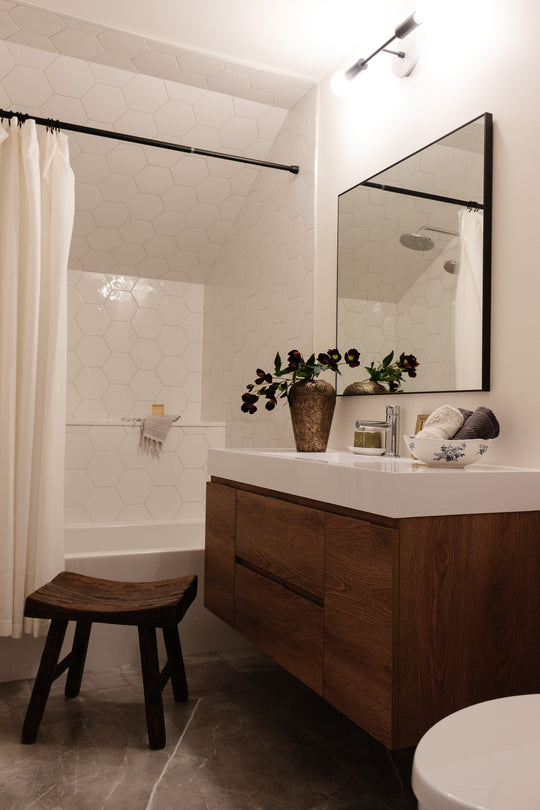 antique french farmhouse stool