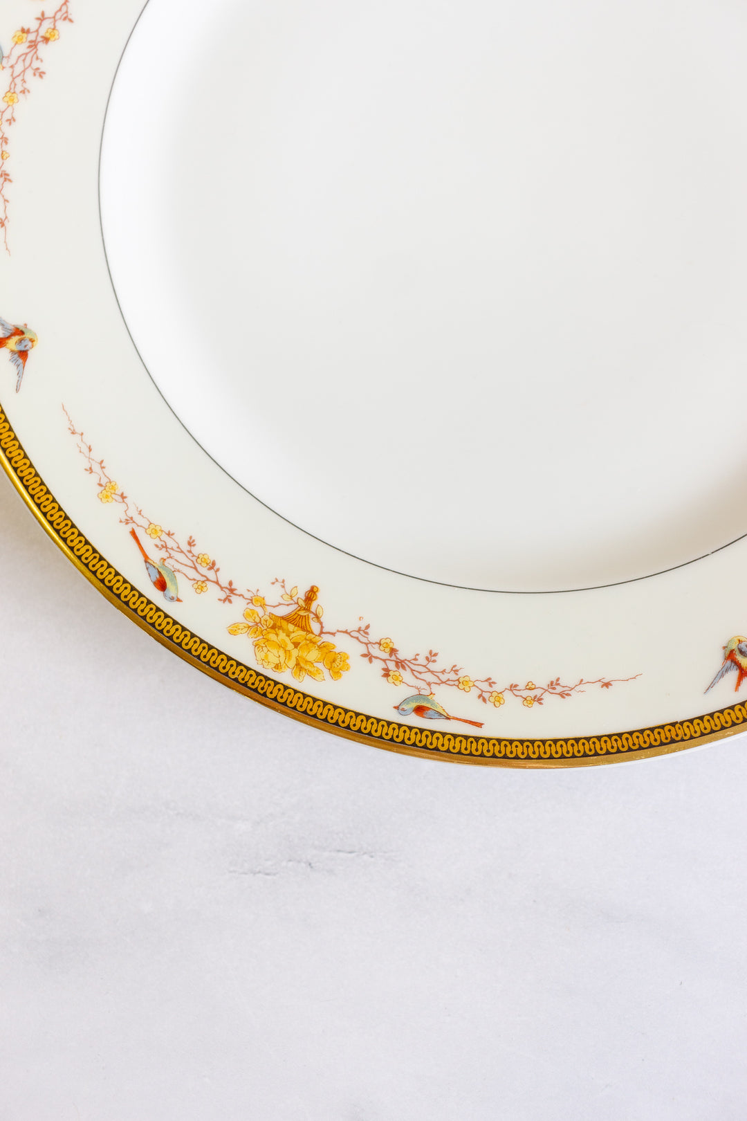 midcentury French limoges 91 piece dinnerware set