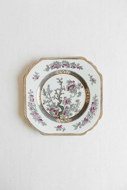 midcentury wedgwood "Indian tree" cake plate