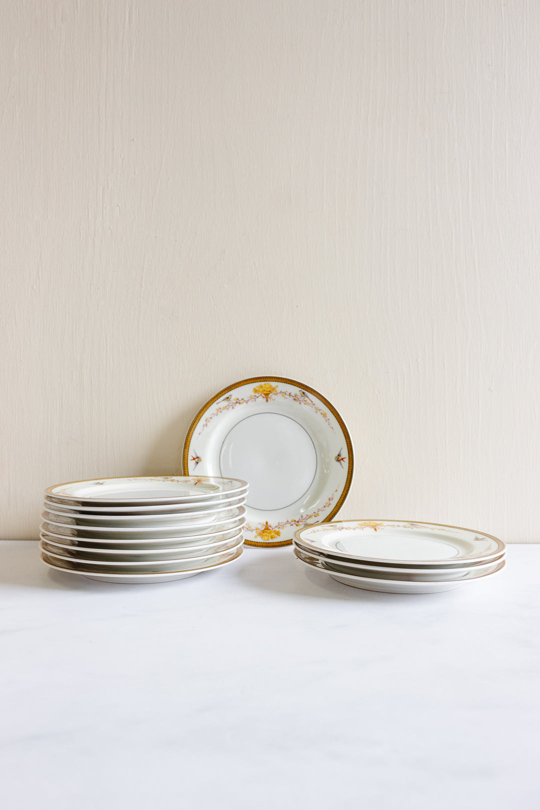 midcentury French limoges 91 piece dinnerware set