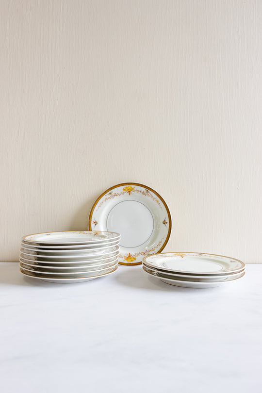 midcentury French limoges 91 piece dinnerware set