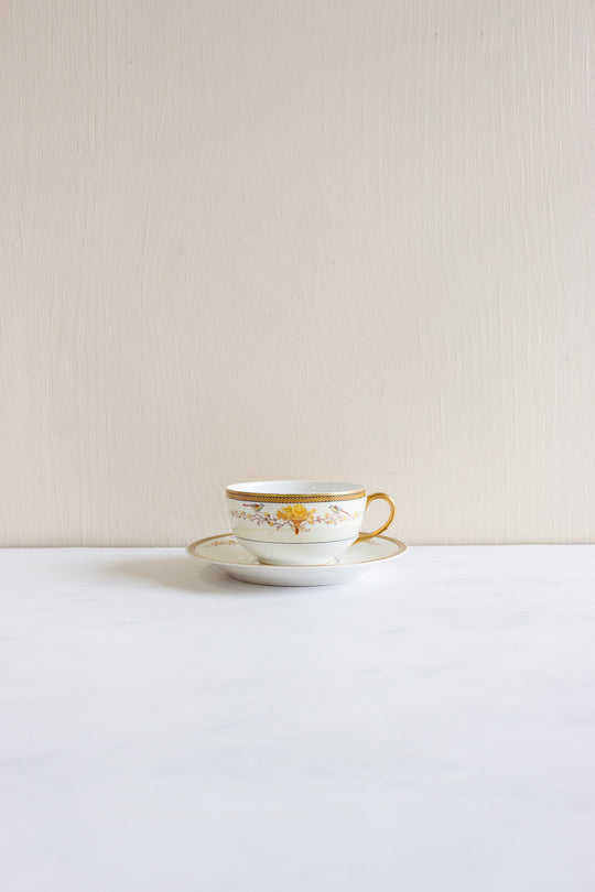 midcentury French limoges 91 piece dinnerware set