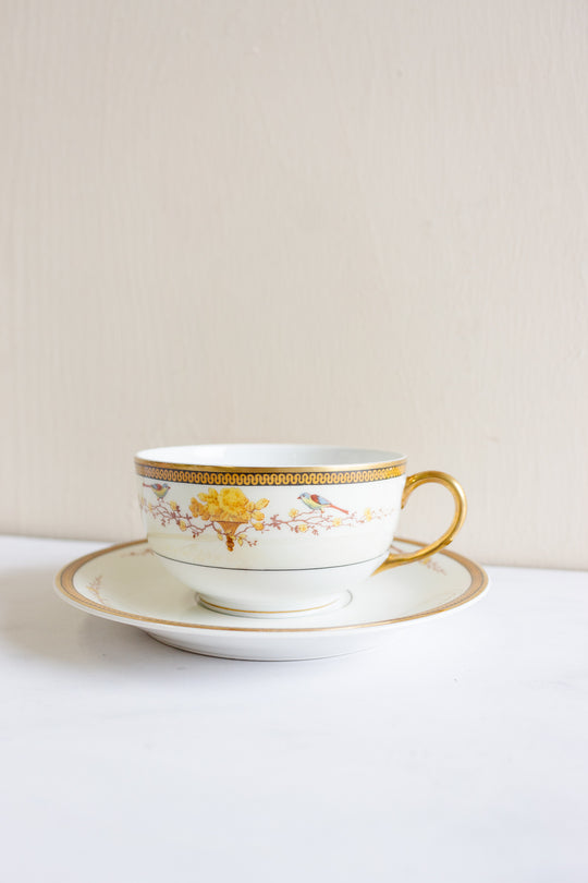 midcentury French limoges 91 piece dinnerware set