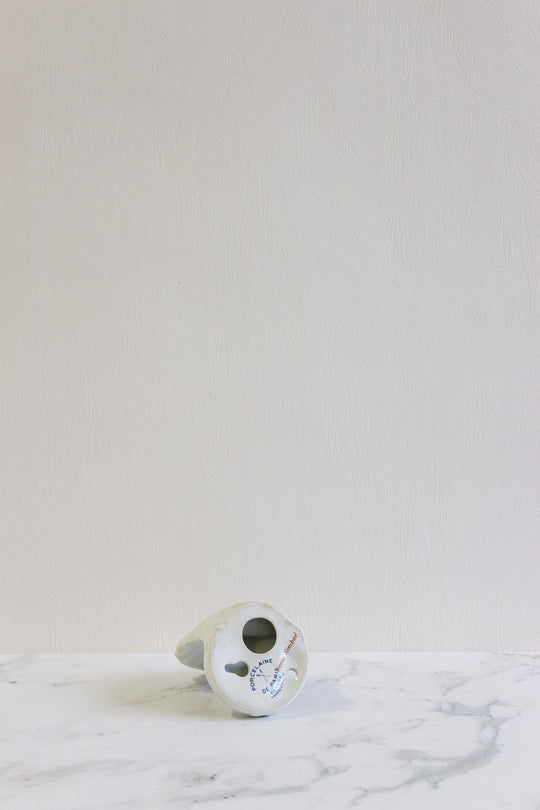 vintage french porcelaine de paris towel bar