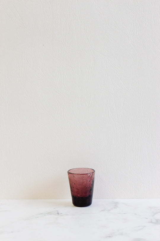 vintage french set of 4 biot "verres liqueurs"