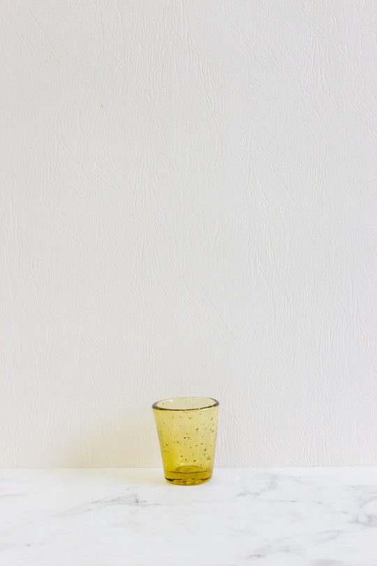 vintage french set of 4 biot "verres liqueurs"