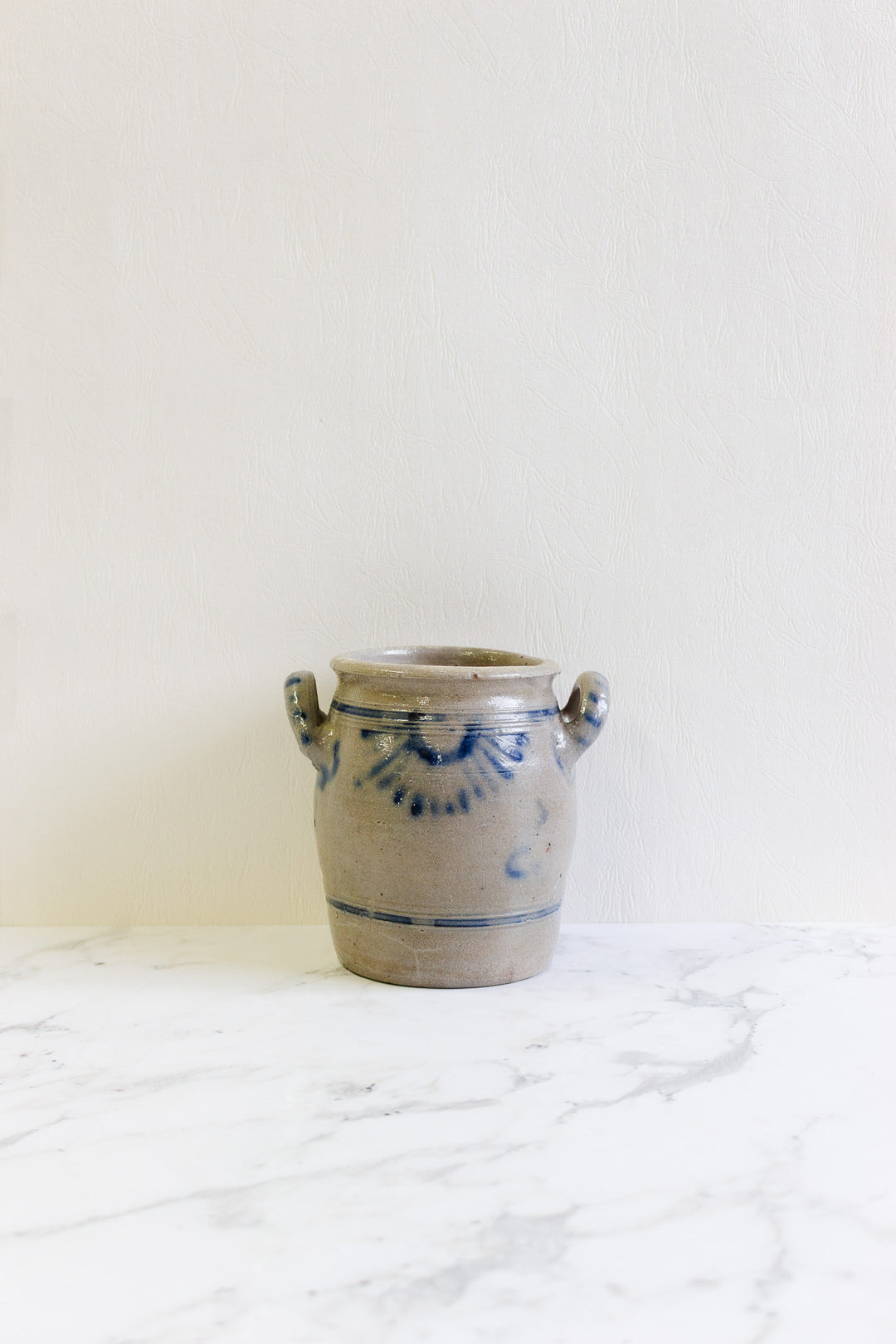 antique german salt glazed stoneware  "keulse pot"