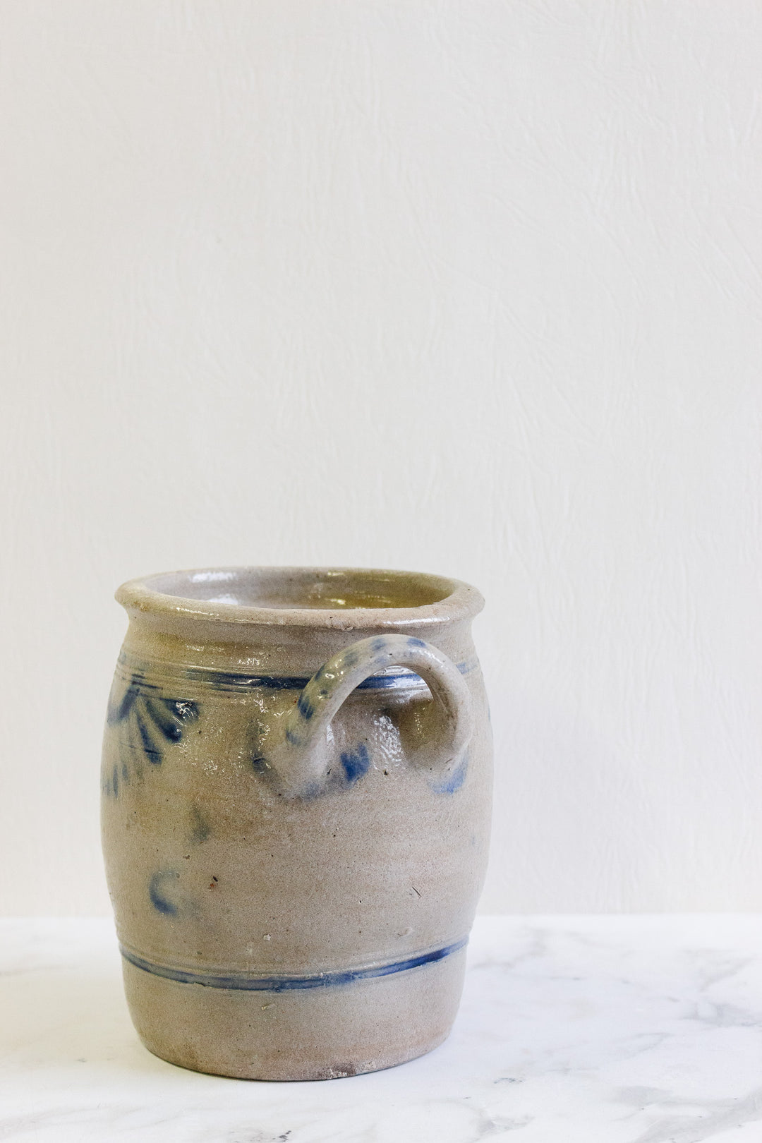 antique german salt glazed stoneware  "keulse pot"