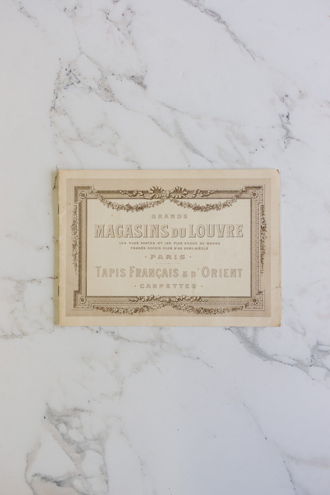 rare antique "Grands Magasins du Louvre" catalogue