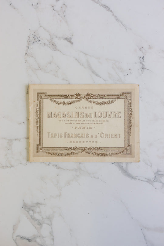 rare antique "Grands Magasins du Louvre" catalogue