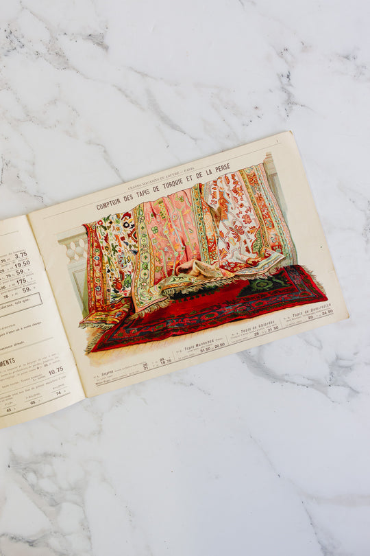 rare antique "Grands Magasins du Louvre" catalogue