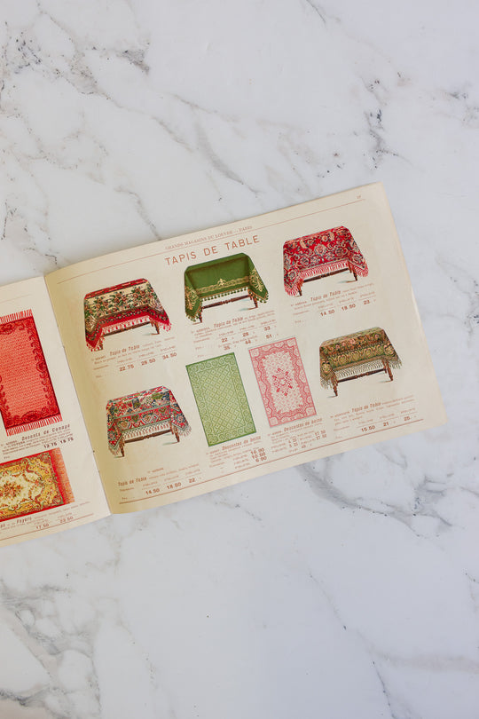 rare antique "Grands Magasins du Louvre" catalogue