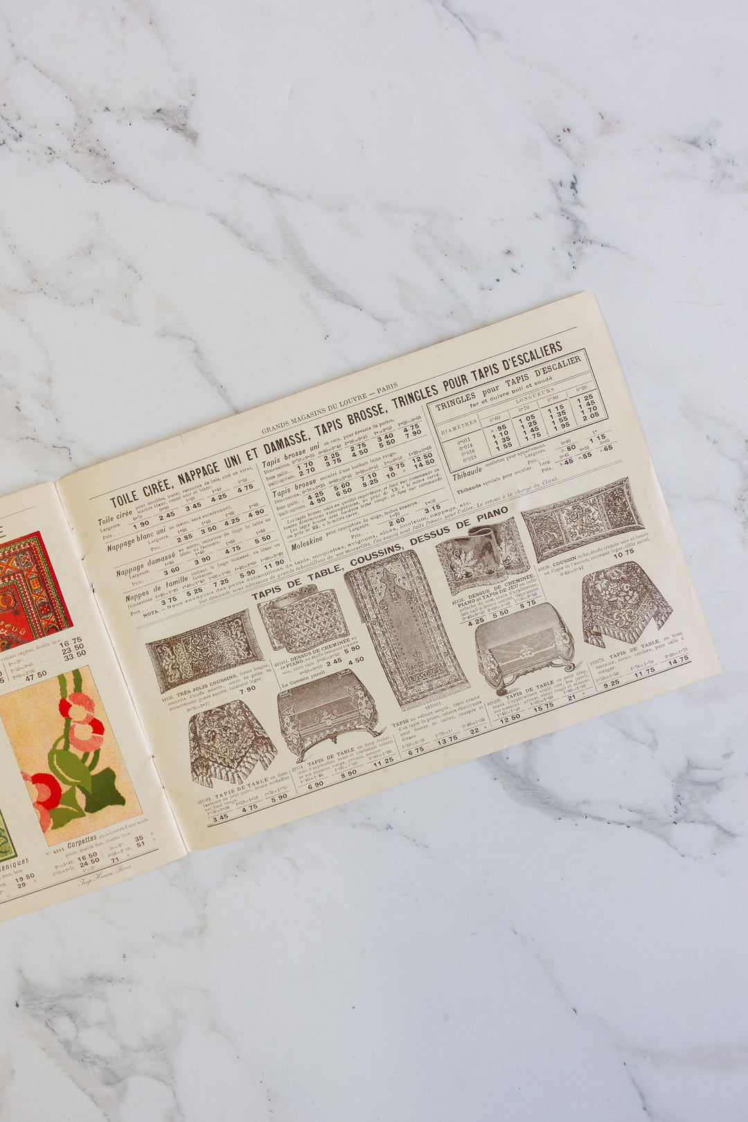 rare antique "Grands Magasins du Louvre" catalogue