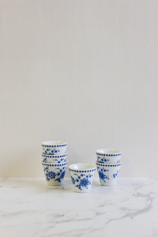 set of 6  midcentury egg cups — seltmann weiden bavaria