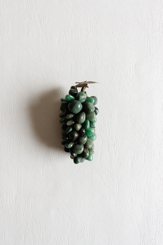 vintage french stone grape cluster