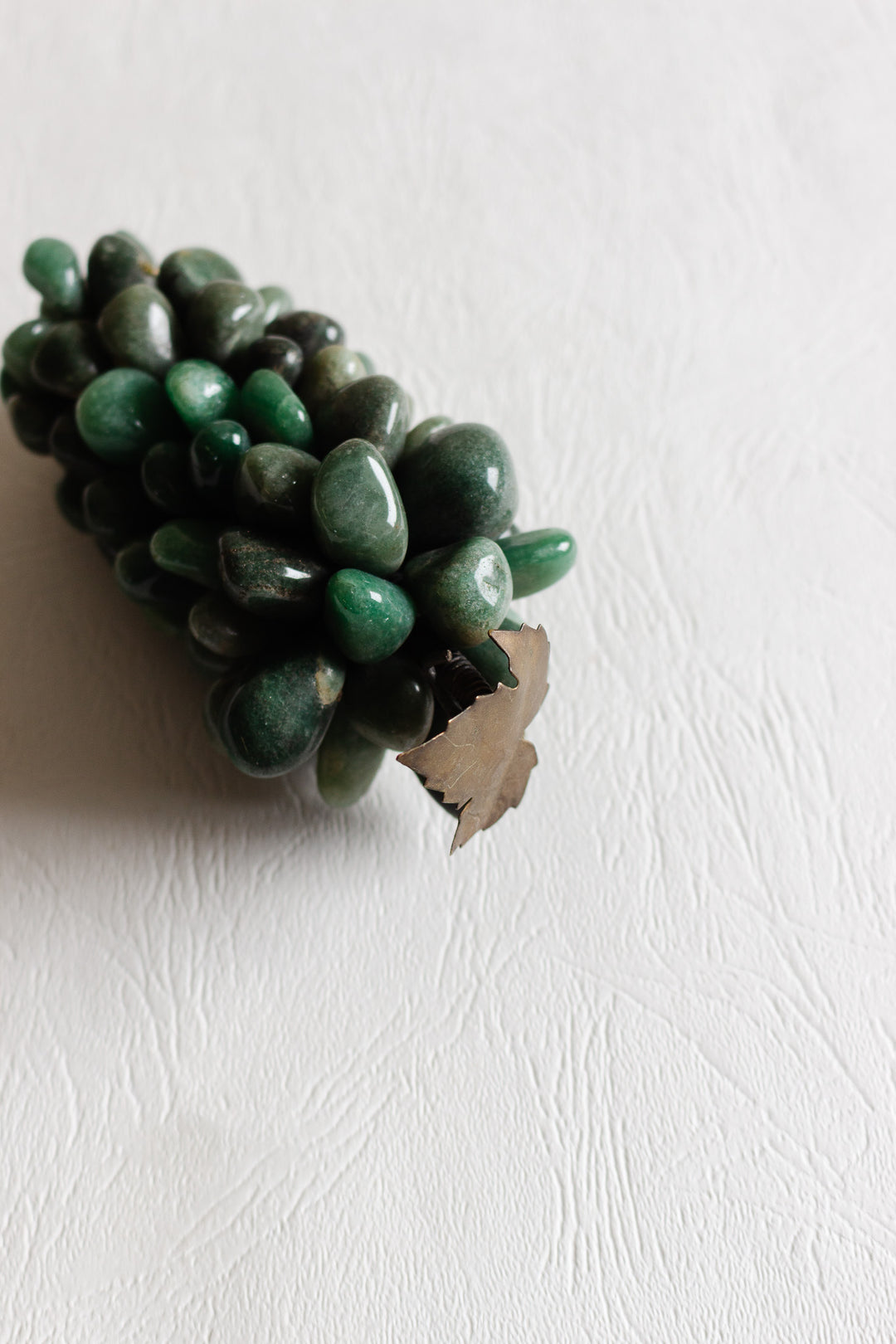 vintage french stone grape cluster
