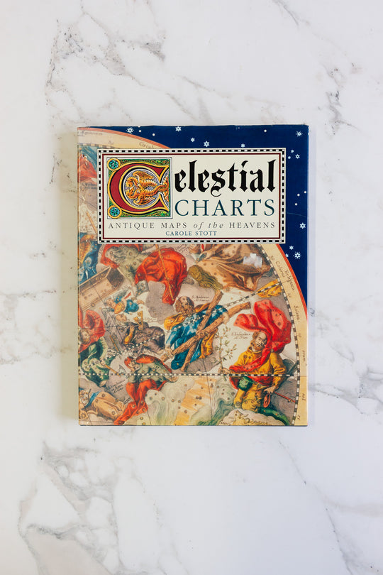 "celestial charts: antique maps of the heavens" vintage book