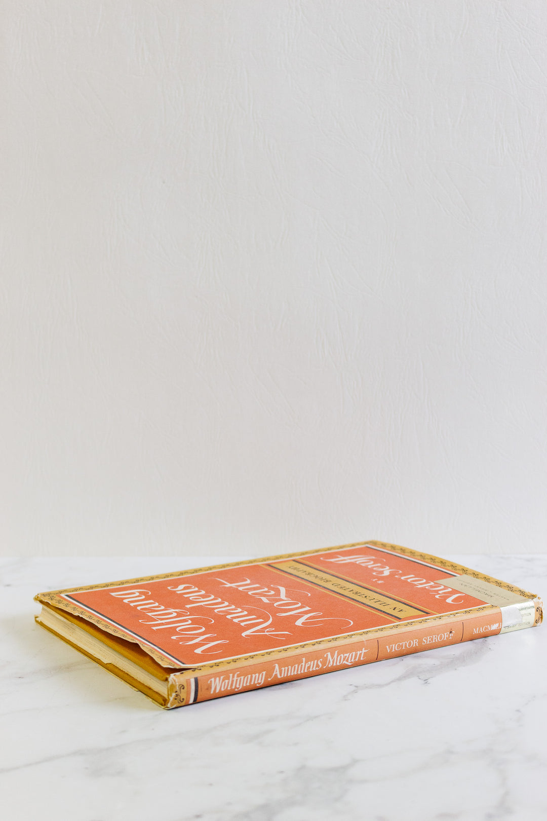 wolfgang amadeus mozart vintage book