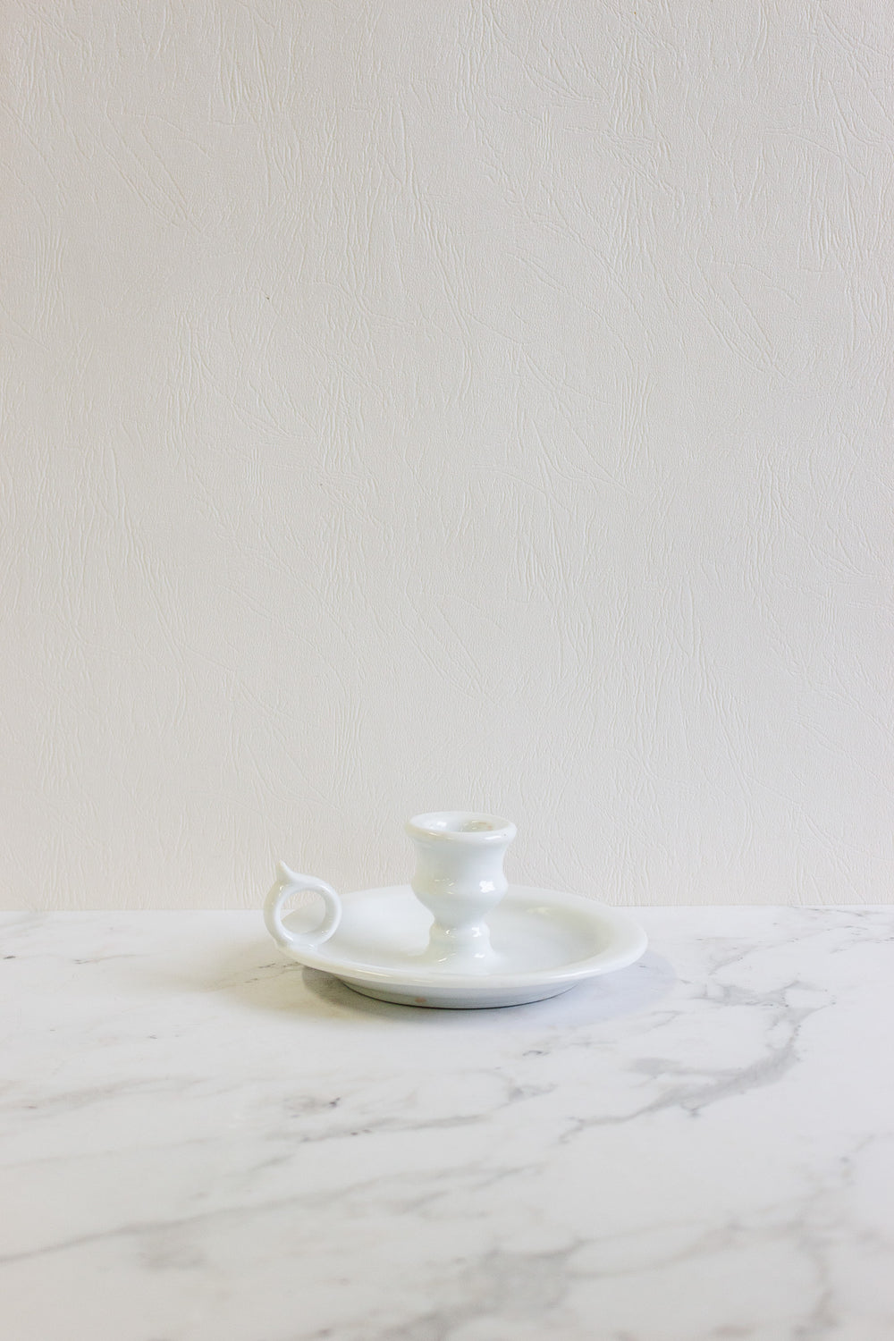 rare vintage french limoges porcelain chamberstick