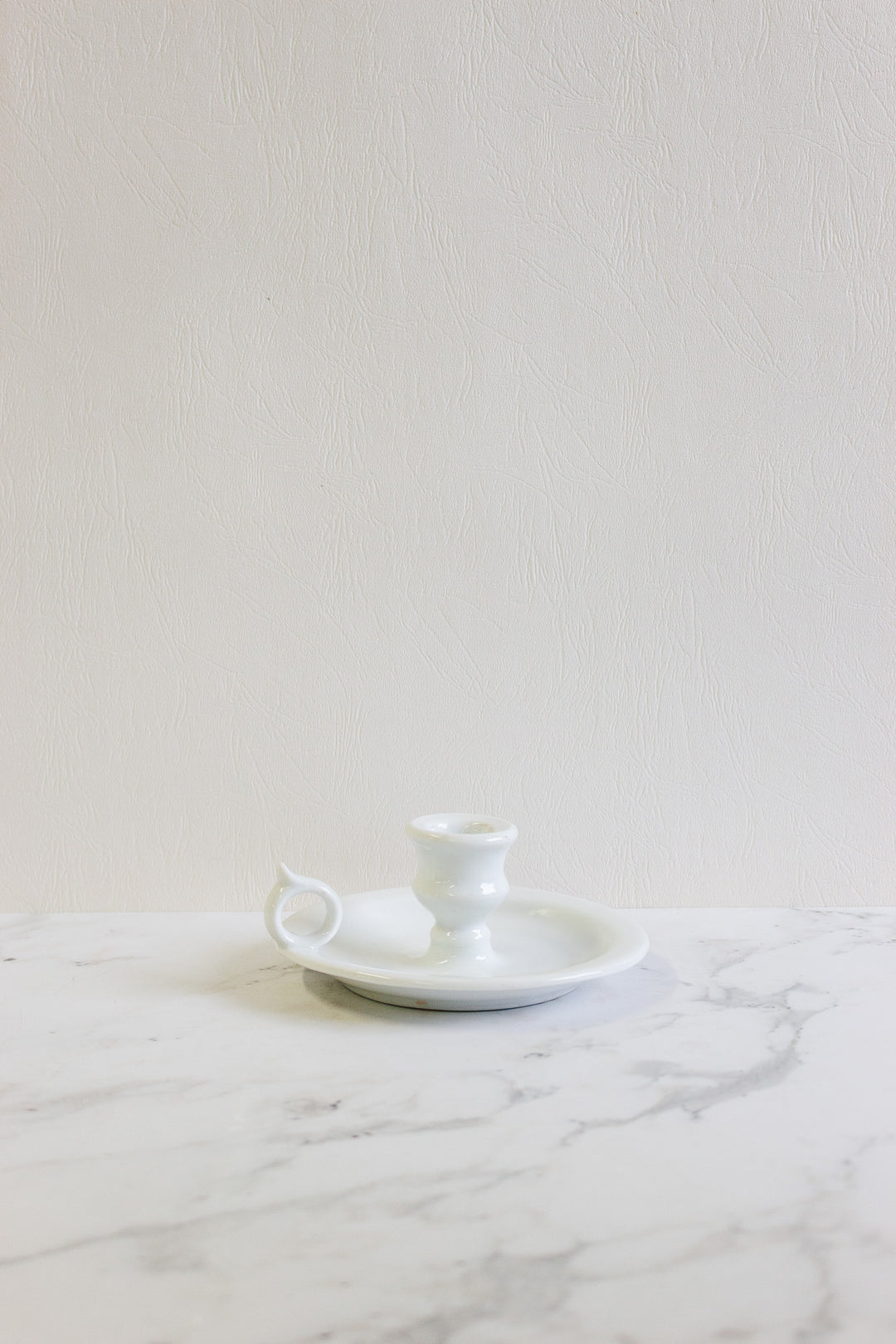 rare vintage french limoges porcelain chamberstick