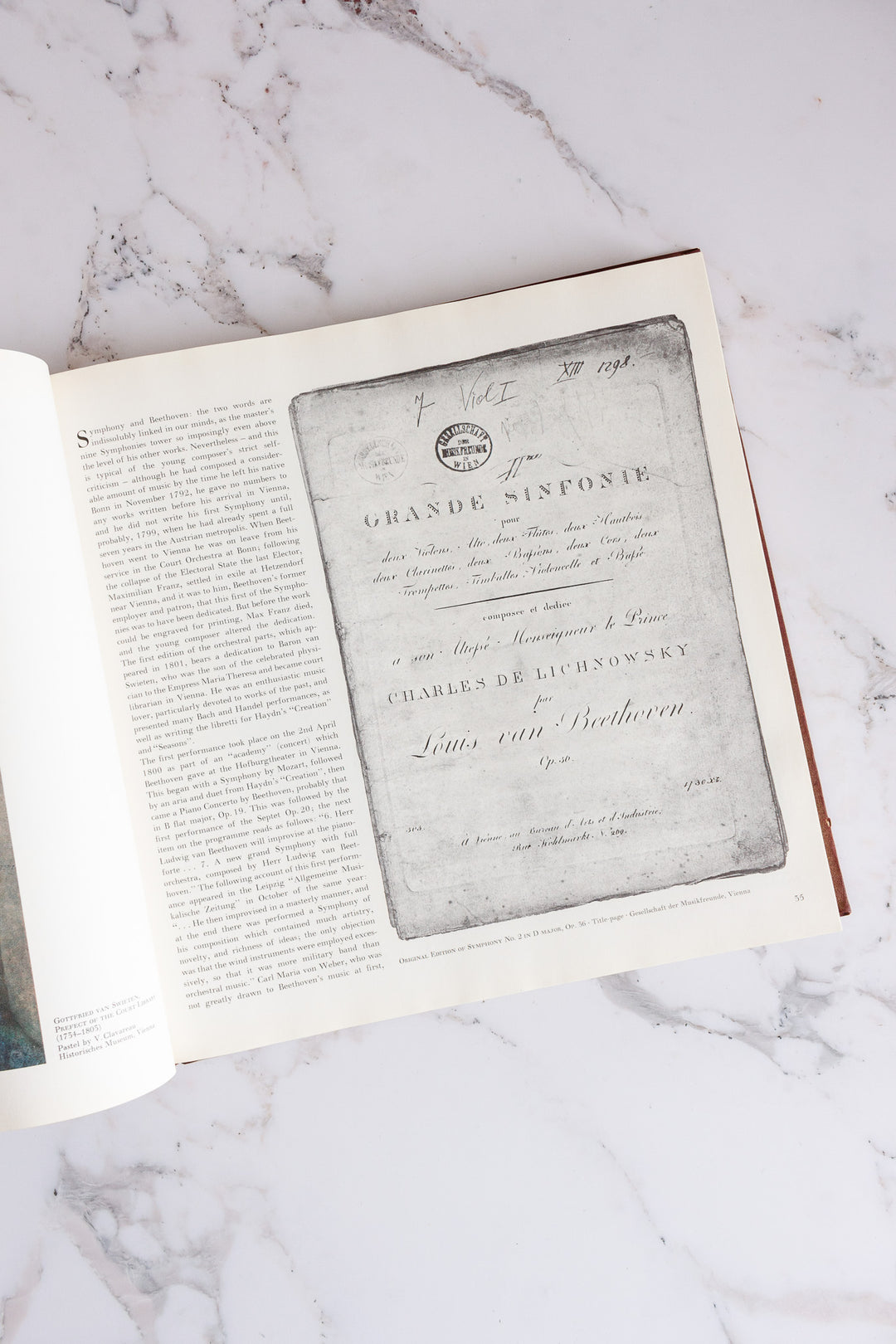 "the life of Ludwig Beethoven" book - Joliette