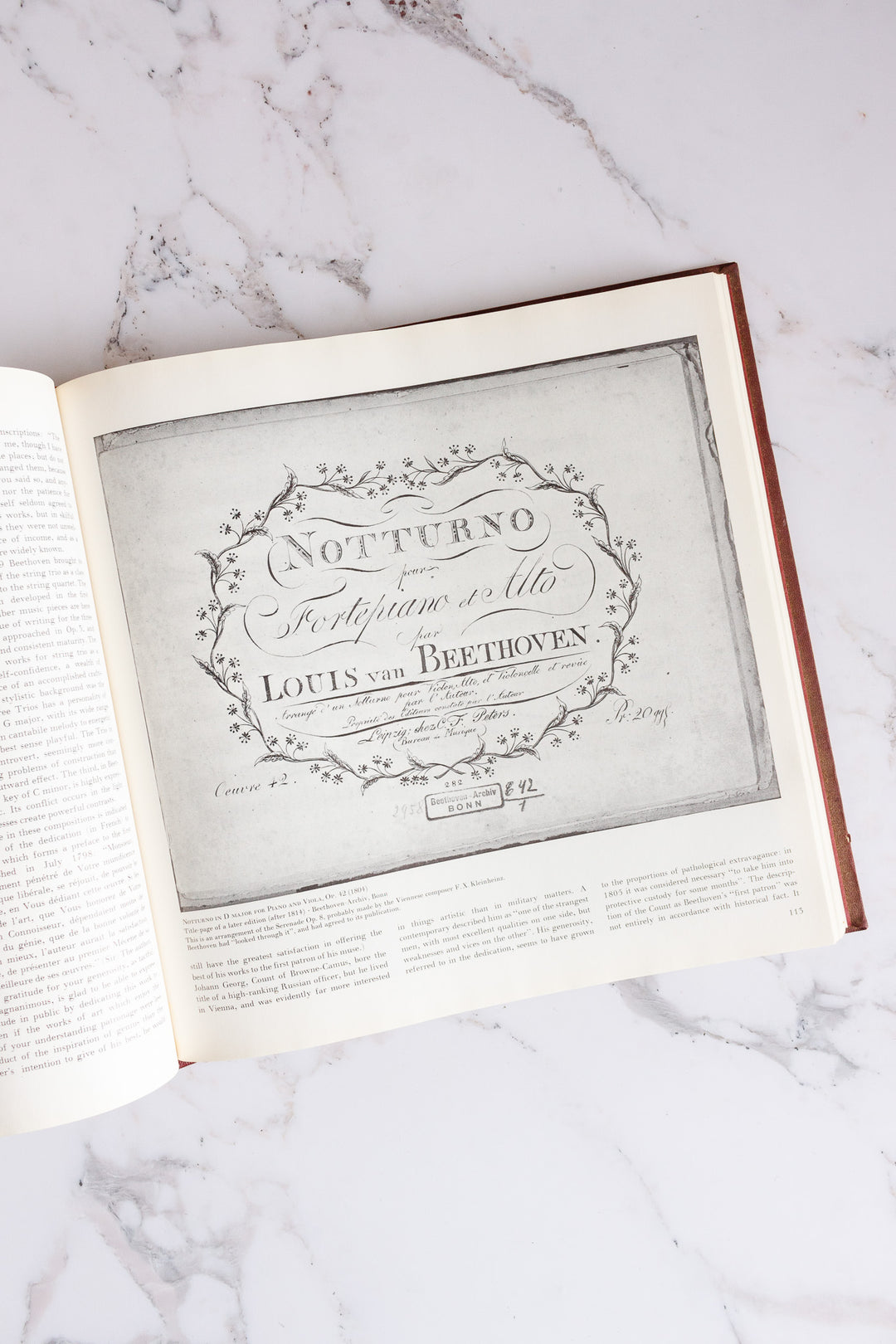 "the life of Ludwig Beethoven" book - Joliette