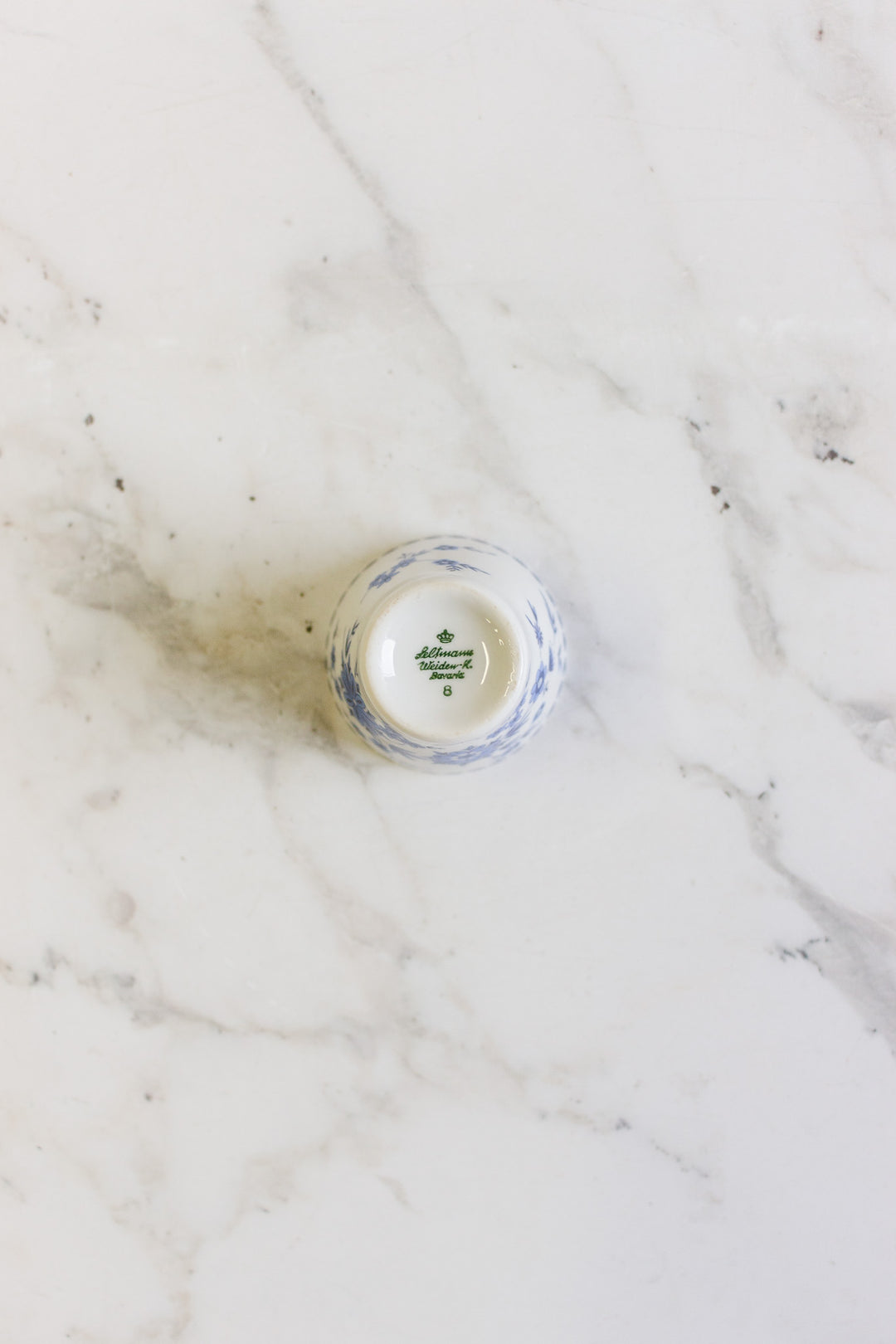 set of 6  midcentury egg cups — seltmann weiden bavaria