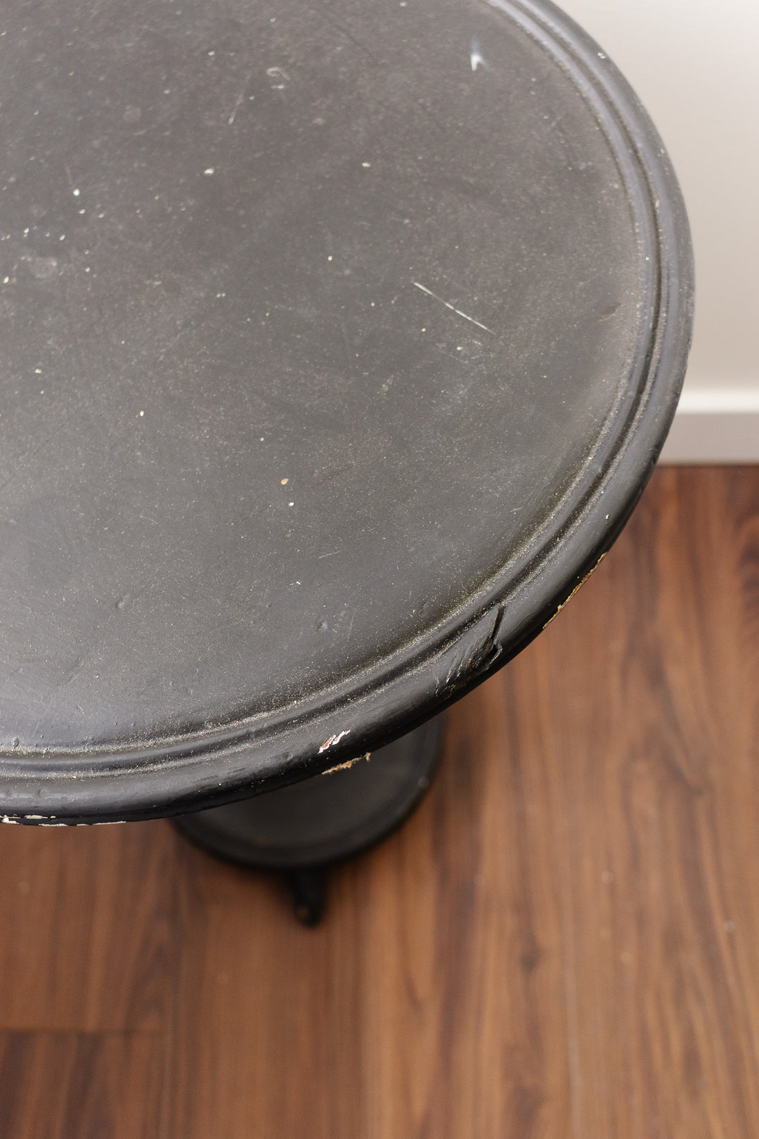 vintage french spindle side table