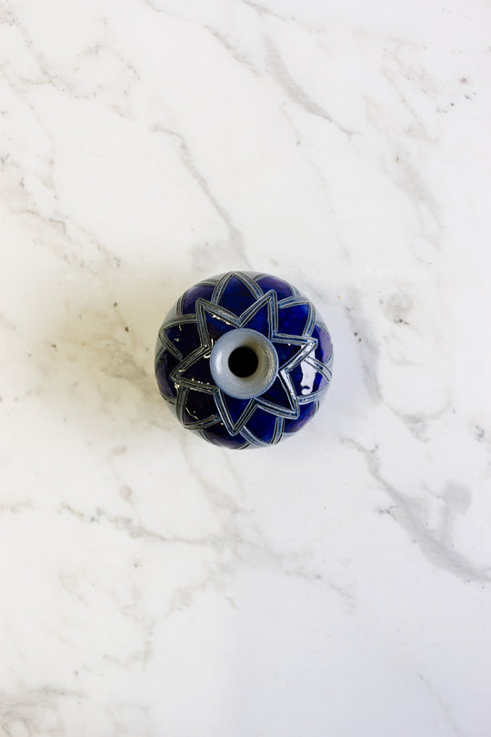 grès d’alsace netschdorf round bud vase