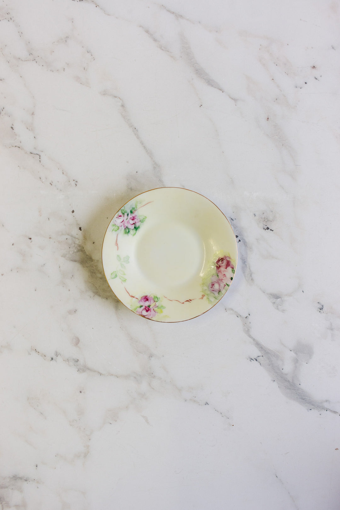 set of four 1930s rosenthal bavaria demitasse cups and saucers with 22k gold plating