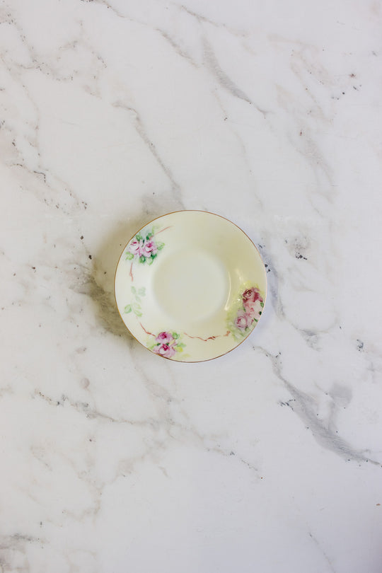 set of four 1930s rosenthal bavaria demitasse cups and saucers with 22k gold plating