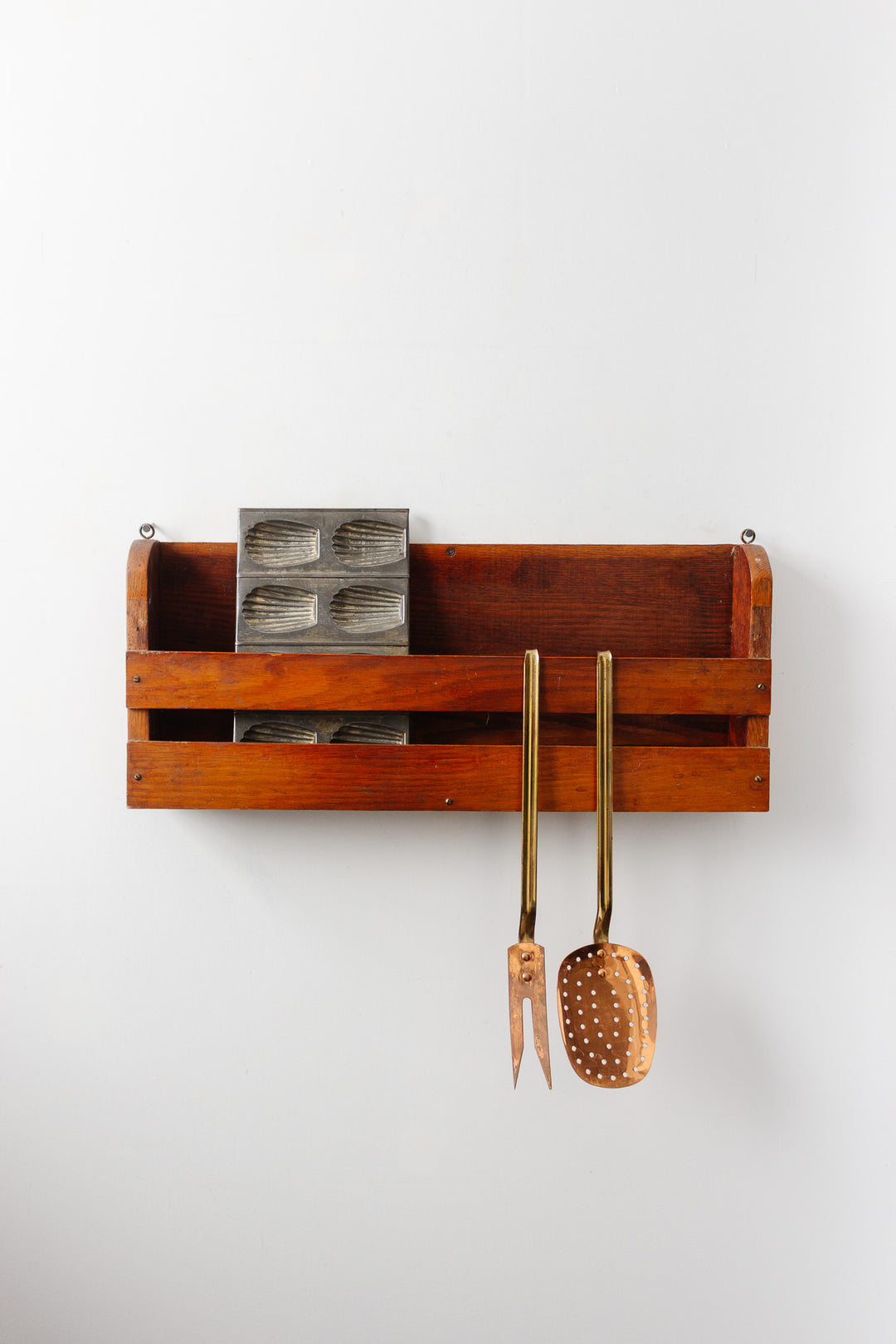vintage french farmhouse kitchen shelf