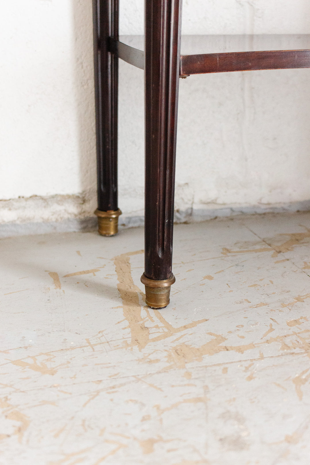 pair of vintage French Louis XVI mahogany night stands