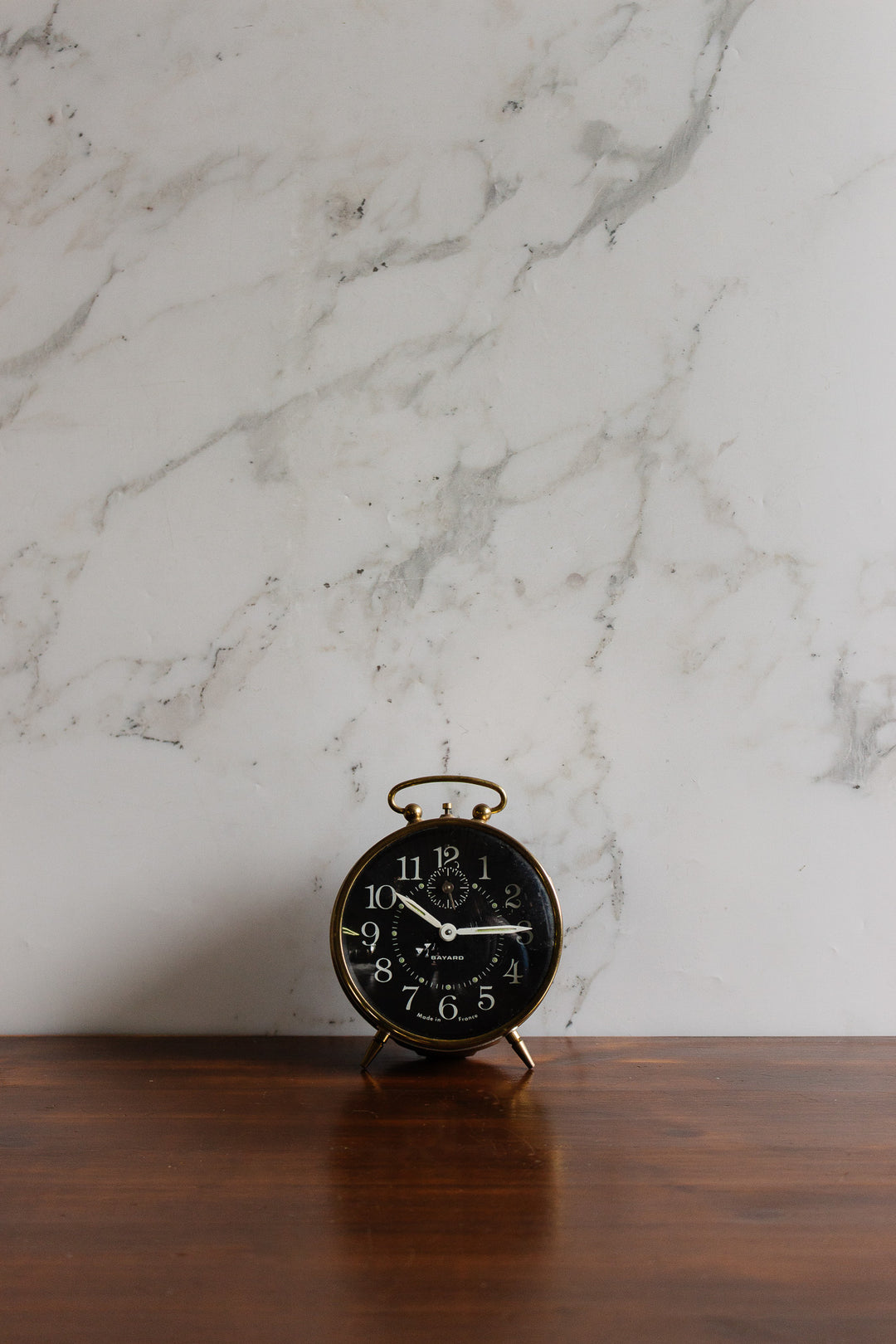 1960s french bayard table clock