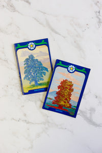 pair of bibliothek and notizen vintage german notebooks