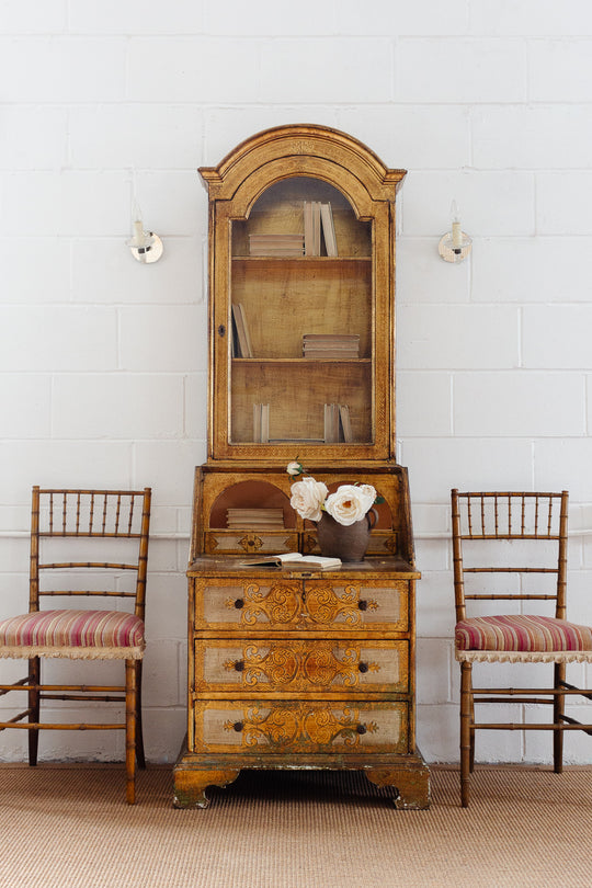pair of 1940s Italian Murano Venetian sconces