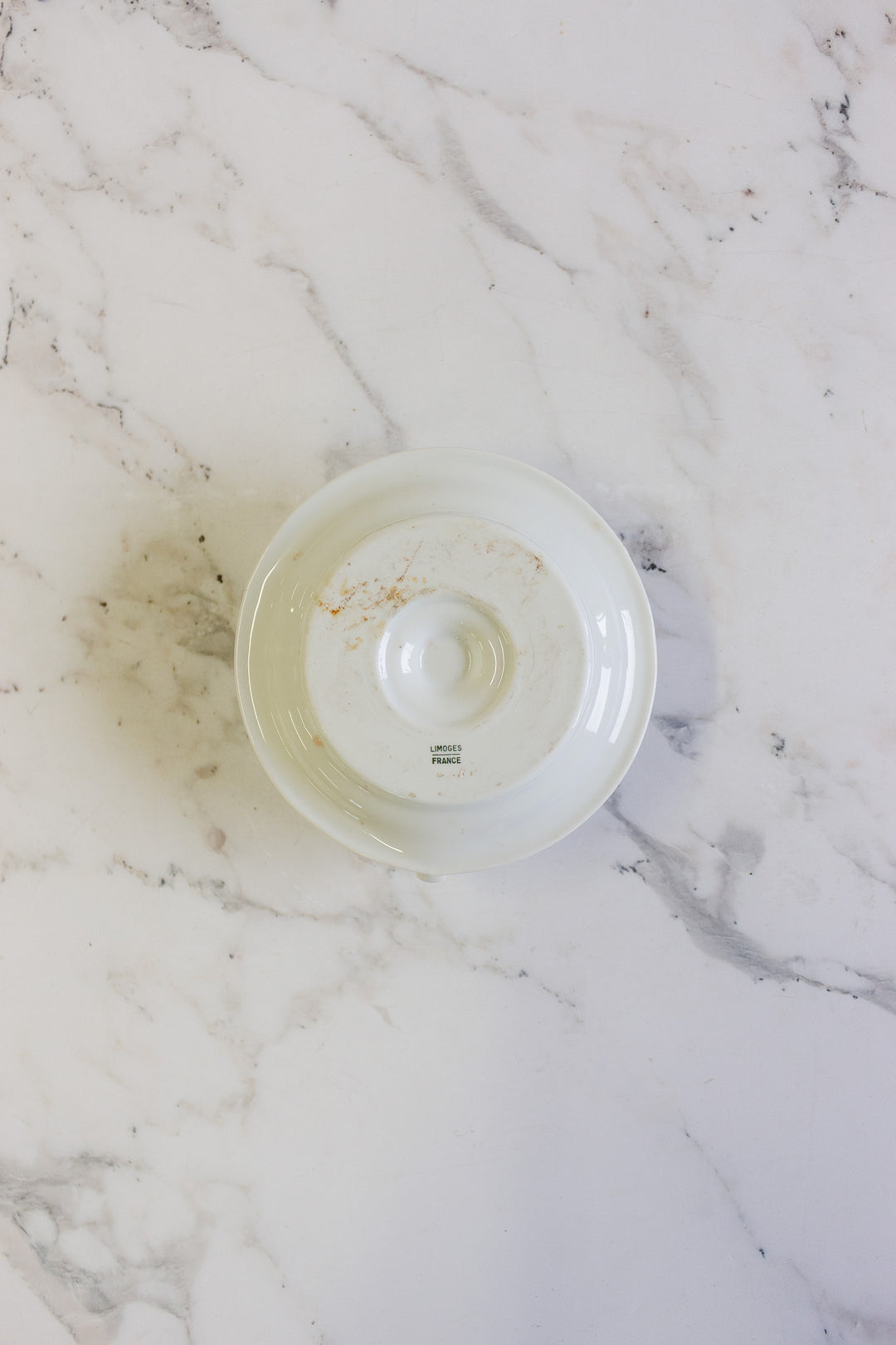 rare vintage french limoges porcelain chamberstick