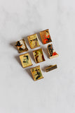 vintage french art pins