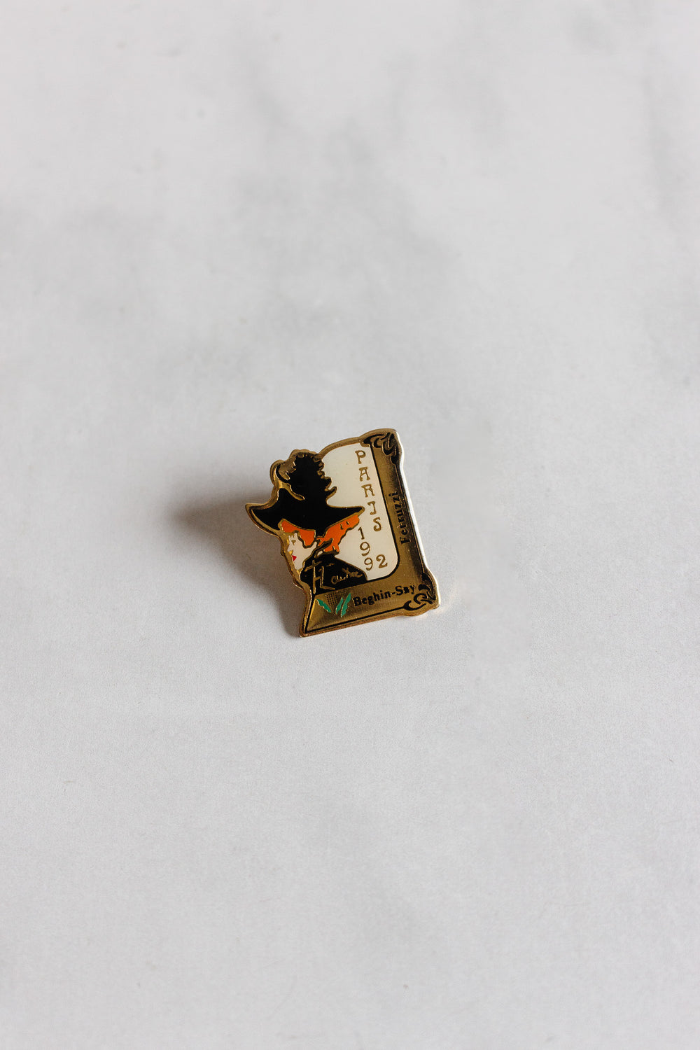 vintage french art pins