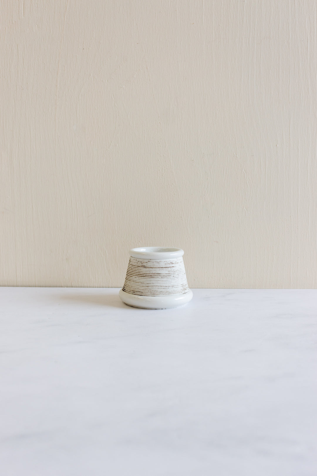 antique french ceramic match strike