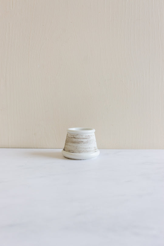 antique french ceramic match strike